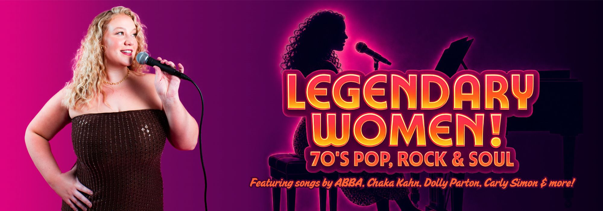 Legendary Women! 70’s Pop, Rock & Soul